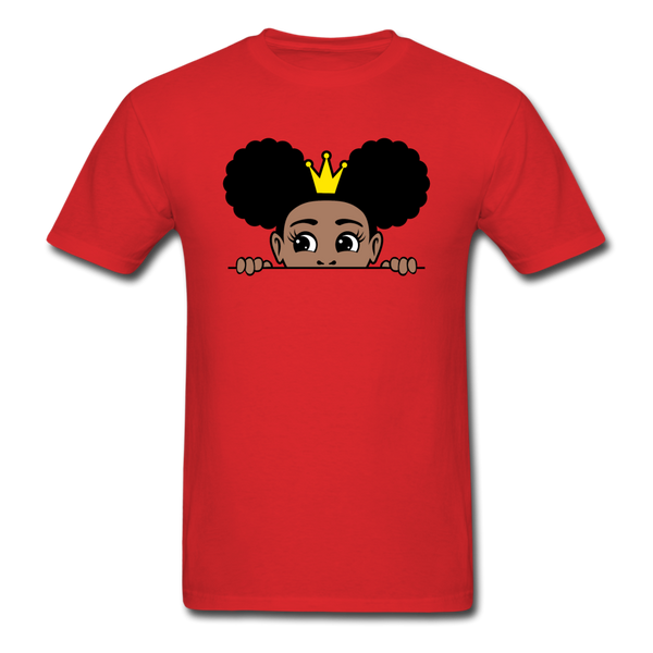 Afro Crown Girl - red