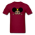 Afro Crown Girl - burgundy