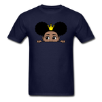 Afro Crown Girl - navy