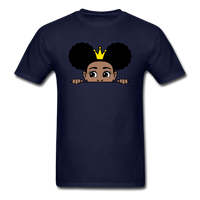 Afro Crown Girl - navy