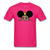 Afro Crown Girl - fuchsia