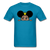 Afro Crown Girl - turquoise