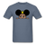 Afro Crown Girl - denim