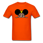 Afro Crown Girl - orange