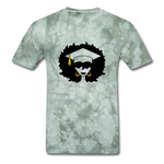 GRAD BLACK - military green tie dye