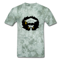 GRAD BLACK - military green tie dye
