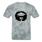 GRAD BLACK - grey tie dye