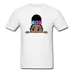 Puff Rose Girl - white