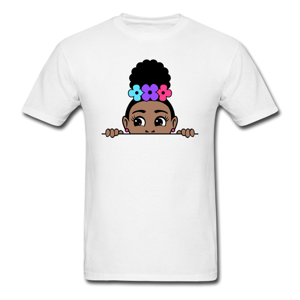 Puff Rose Girl - white