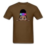 Puff Rose Girl - brown