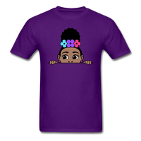 Puff Rose Girl - purple