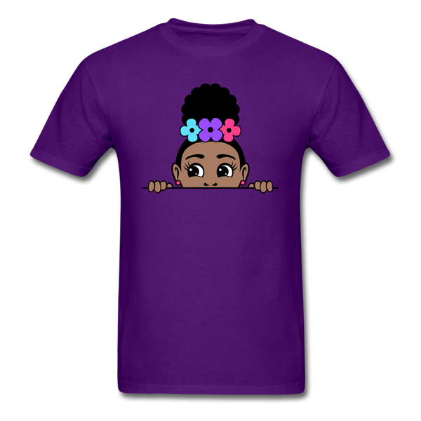 Puff Rose Girl - purple