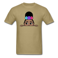 Puff Rose Girl - khaki