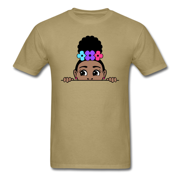 Puff Rose Girl - khaki