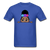 Puff Rose Girl - royal blue