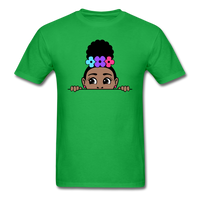 Puff Rose Girl - bright green