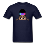 Puff Rose Girl - navy