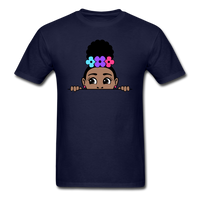 Puff Rose Girl - navy