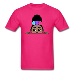 Puff Rose Girl - fuchsia