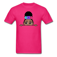 Puff Rose Girl - fuchsia