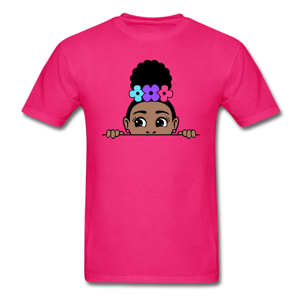 Puff Rose Girl - fuchsia
