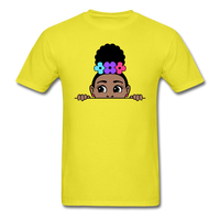 Puff Rose Girl - yellow