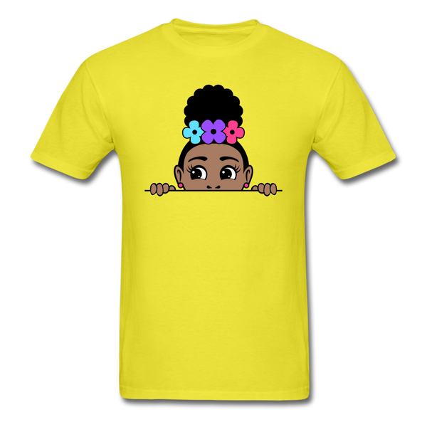 Puff Rose Girl - yellow