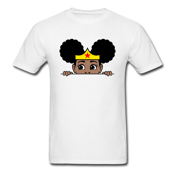 Puff Wonder Women Girl - white