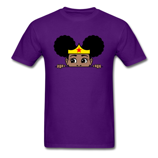 Puff Wonder Women Girl - purple