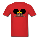 Puff Wonder Women Girl - red