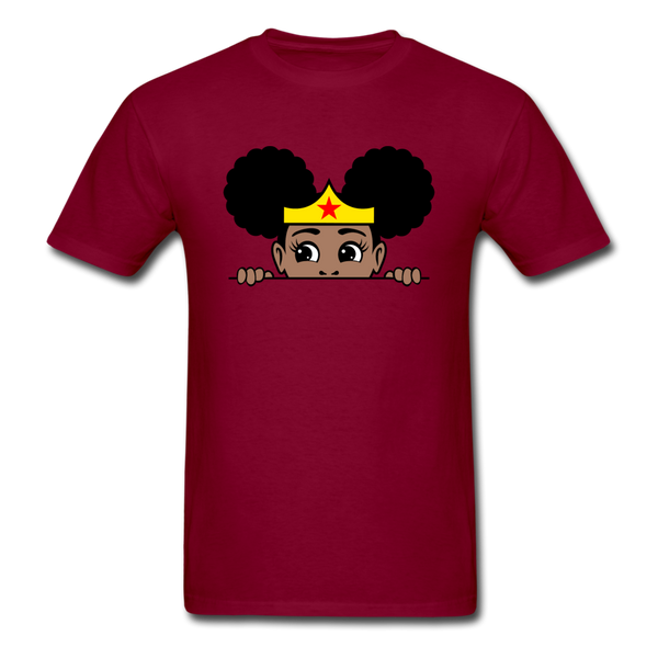 Puff Wonder Women Girl - burgundy