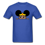 Puff Wonder Women Girl - royal blue