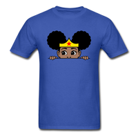 Puff Wonder Women Girl - royal blue