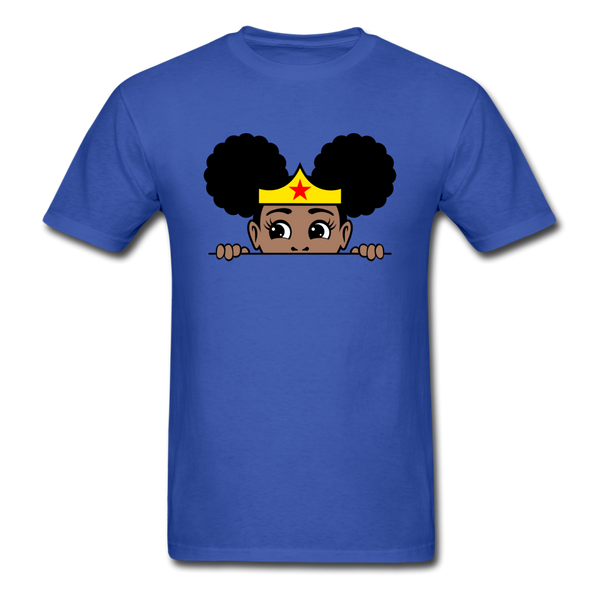 Puff Wonder Women Girl - royal blue