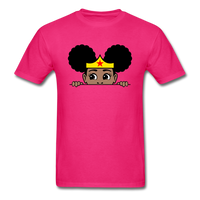 Puff Wonder Women Girl - fuchsia