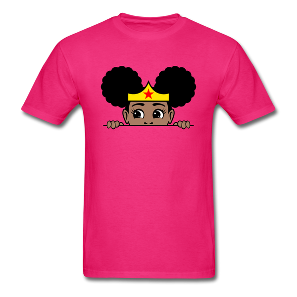 Puff Wonder Women Girl - fuchsia