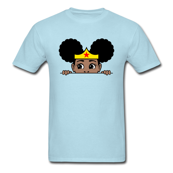 Puff Wonder Women Girl - powder blue