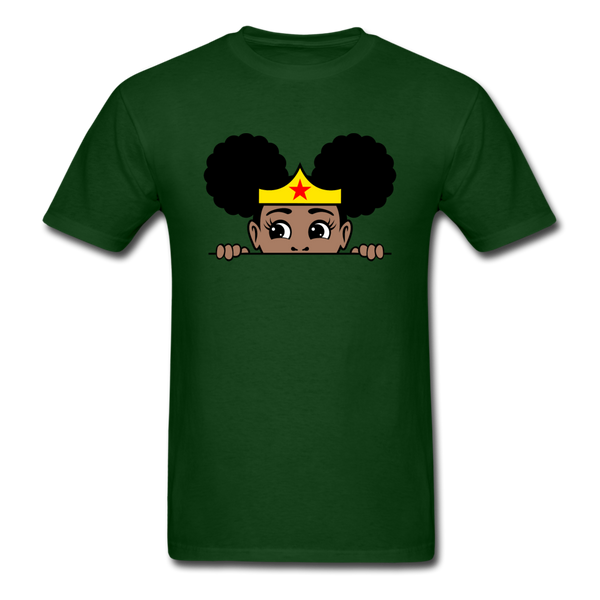 Puff Wonder Women Girl - forest green