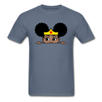 Puff Wonder Women Girl - denim