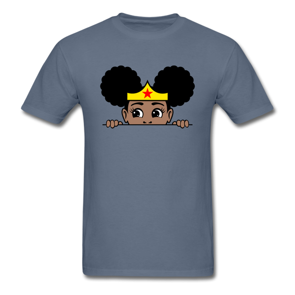 Puff Wonder Women Girl - denim