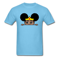 Puff Wonder Women Girl - aquatic blue
