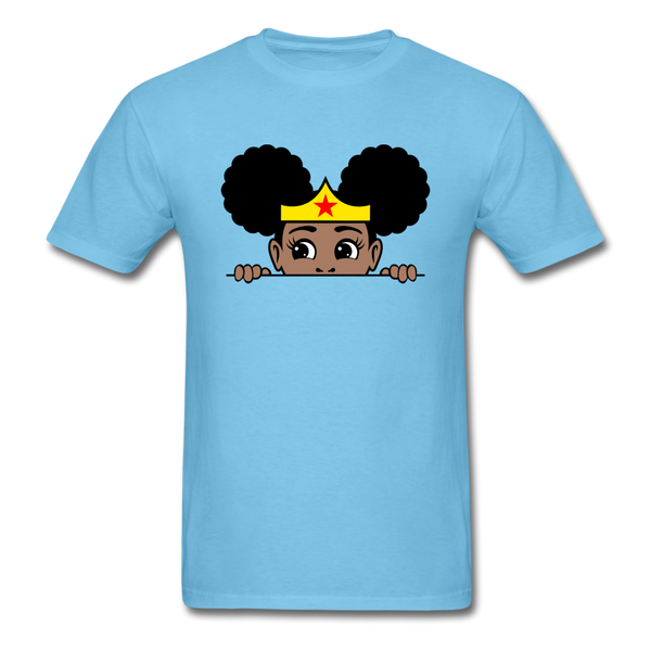 Puff Wonder Women Girl - aquatic blue