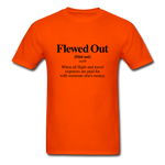 FLEWED OUT - orange