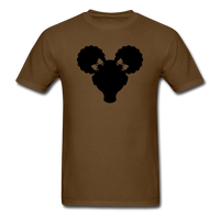 Afro Puffs Girl - brown