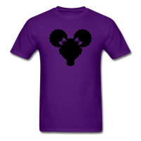 Afro Puffs Girl - purple