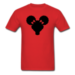 Afro Puffs Girl - red