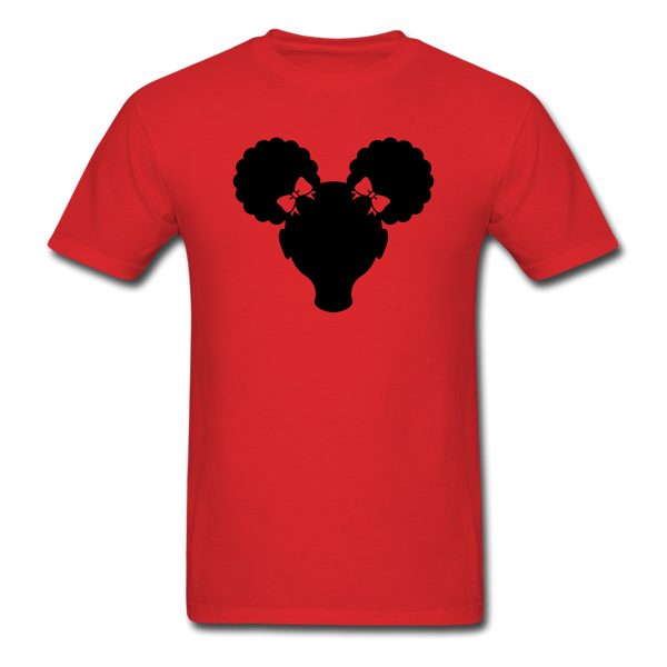 Afro Puffs Girl - red