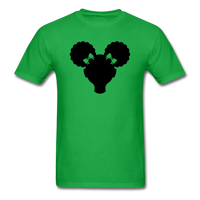 Afro Puffs Girl - bright green