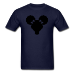 Afro Puffs Girl - navy