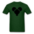 Afro Puffs Girl - forest green